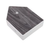 Generic Motion Sensor Bird Chirping Music Box and Walnut Wood Grain Finish with Adjustable Volume Elegant Plastic Nature Sounds Device for Bedroom and Nursery Ambiance Creation