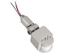 Generic Motion Sensor Detector Switch Intelligent Energy-saving LED Wall Light Switch for Home Security 180 Degree Infrared PIR Detector Gray