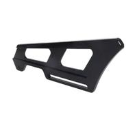 Generic Motorcycle Chain Cover CNC Machined Aluminum Alloy Plate Rear Guard Drive System Protector Lightweight Shelter Tapered Profile Smooth Finish Suitable for Trail Riding Motorcycle, Black