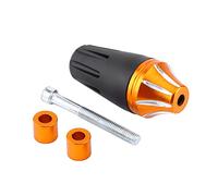 Generic Motorcycle Crash Protector Durable Aluminum Alloy Frame Sliders for High-Speed Racing Universal Fit 8mm Size (Gold)
