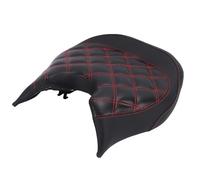 Generic Motorcycle Driver Rider Solo Fit for Seat Non-Slip Finish Replacement for Ryker 600 900 Rally Edition Sport ACE 2019-2023 for Enhanced Grip (Red Stitching)