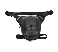 Generic Motorcycle Drop Leg Bag Durable Waist Pack for Outdoor Fishing Traveling Hiking, 1680D Oxford Fabric, 1 Drop Leg Bag for Motorcycles (Carbon Fiber Style)