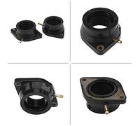 Generic Motorcycle Durable Carburetor Intake Manifold Boot Fit for V Fit for Star 1100, Compatible for V-fit for Star 1100 Classic 1999-2009, Black 3.6 * 2.1 * 1.2in for Riders