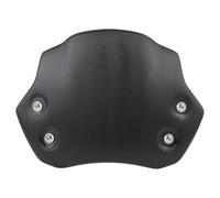 Generic Motorcycle Front Flyscreen Streamline Windshield Kit for Improved Riding Experience for R NINE T Scrambler Urban GS, Material: Aluminium Alloy (Black)