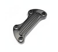 Generic Motorcycle Handle Clamp Handlebar Riser Cover Top Clamp Cover with Rigid Structure and Secure Fastening Design Suitable for Street Bikes Bikes Daily, All Black
