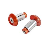 Generic Motorcycle Handlebar Grips Bar Ends Sliders Grip Cap Plug for EXC EXCF SX SXF XC XCW XCF 125 150 200 250 350 450 525 530 300(Orange)