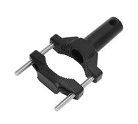 Generic Motorcycle Headlight Mounting Holder, Prevent Slip Extension Tube Clamp Front Fork Lamp Mount Simple Installation for Tricycle