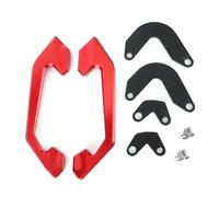 Generic Motorcycle Passenger Handles, Motorcycle Rear Grab Bar Passenger Handlebar Aluminum Alloy Hand Grab Bar Motocycle Hand Rail Fit for