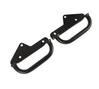 Generic Motorcycle Rear Passenger Armrest Set Durable Black Iron Grab Rails for XSR 900 2022-2023 with 1 Pair of Supports