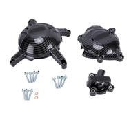 Generic Motorcycles Engine Protection Cover Durable Guard for YZF-R3 MT03 2015-2022, Stylish Design with High Strength Fiberglass Nylon, 1 Kit (Carbon Style Fiber)