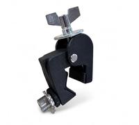 Generic Mount Clamp Adapter Threaded Vocal Transducer Holder with Clamp Drum Mic Clip for Drummers, Studios, style to 2