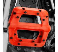 Generic Mountain Bike Pedal, Nylon Fiber, Easy Installation, 9/16 Inch Widened Bicycle Pedal for Bicycle (Red)