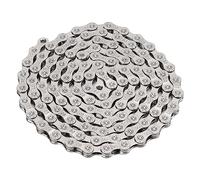 Generic Mountain Bike Replacement Chain, Sensitive Change Bicycle Speed Chain Carbon Steel Shiny Stable for Cycling