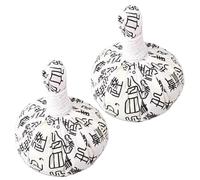 Generic Moxibustion Massage Balls 2Pcs Ergonomic Hot Compress Cotton Cloth Wrapped for Deep Muscle Tension Relief in Neck and Shoulder