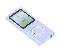 Generic MP3 Player Stylish Design with HiFi Sound Quality for Music Lovers 1.8inch Color Screen 64GB Expandable to 128GB (Blue Purple)