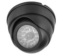 Generic MR-18 Dummy Dome Camera Fake Security Camera with 30 IR LEDs, Durable Plastic Shell for Indoor and Outdoor Surveillance
