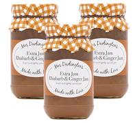 Generic Mrs Darlington's Rhubarb and Ginger Jam - 340g - Pack of 3