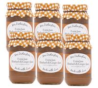 Generic Mrs Darlington's Rhubarb and Ginger Jam - 340g - Pack of 6