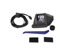 Generic Multifunction Car HUD Display with OBD and GPS Dual Modes for All Cars Black Design