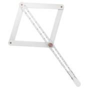 Generic Multifunction Short Protractor Angle Finder for Woodworking, Miter Saw Angle Gauge Ruler, Corner Measuring Tool for Carpentry and Home Renovation