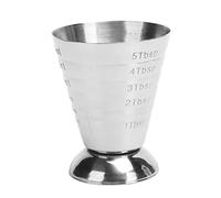 Generic Multifunctional Bar Measuring Jigger with Mirror Finish for Cocktails and Baking, 304 Stainless Steel, 75ml, 1 Unit