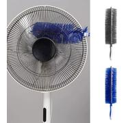 Generic Multifunctional Cleaning Dust Brush, Fan Cleaner, Radiator Cleaner, Microfiber Head, Bendable, Reusable Duster for Fans, Home and Car Vents (Blue)