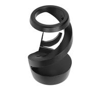 Generic Multifunctional Desktop Suspended Gyroscope Unique Desk Art Stress Relieve Toy for Busy Work Hours Xmas Idea (Black Silver)