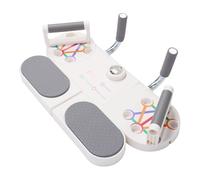Generic Multifunctional Fitness Board, Portable Multifunctional Training Board Compact Effective Muscle Training for At Home (White)