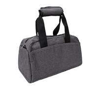 Generic Multifunctional Mini Duffel Bag Lightweight Small Gym Bag with Zip Pockets for Sports, Travel, Toiletries, Short Trips, Polyester Material Gray