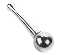 Generic Multifunctional Stainless Steel Facial Ice Roller for Women, Reduces Puffiness and Enhances Circulation, Silver Face Massage Ice Globes for Beauty and Face Massages