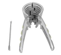 Generic Multifunctional Walnut Cracker Sturdy Nut Opener with Nut Needle for Various Nuts Yellow (Yellow)