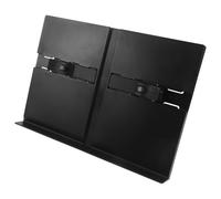 Generic Music Sheet Holder Black Metal Plastic Foldable Detachable Clamp Stand for Electronic Piano, Musicians and Students, School and Performance Venues
