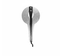 Generic Musical Harp Mouth Harp Jaw Harp Jews Harp Steel Instrument With Clear Vibrations And Compact Portable Build Suitable for meditation folk camping storytelling, Silver, Round