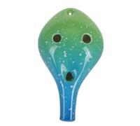 Generic Musical Instrument Retro Vintage Small Ceramic Ocarina 6-hole for Beginners Practice Learn