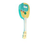 Generic Musical Instrument Toy, Develop Musical Expression Skills, Kids Ukulele Toy, Attractive, Durable, Small, 35cm, Easy to Hold for Early Education (8041 Green Dinosaur Style)