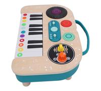 Generic Musical Piano DJ Set with Multiple Sound Effects and Colorful Lights, Educational Toys for Boys Girls 3+ Years Old