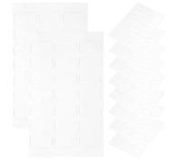 Generic Nail Adhesive Stickers Strong Adhesion and Invisible Bonding 10 Sheets Double Sided Tape with Pet Film Material for Manicure for Nail Art Works and Salon Display