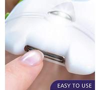 Generic Nail Archives, 2 in 1 Electric Nail Trimmer for Daily Use (White,Light Green)