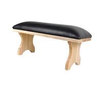 Generic Nail Arm Rest Cushion Stand Manicure Table Hand Pillow Support Comfortable Height Generous Space for Nail Equipment Suitable for Professional Nail Art, black