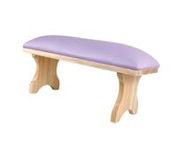 Generic Nail Arm Rest Cushion Stand Manicure Table Hand Pillow Support Comfortable Height Generous Space for Nail Equipment Suitable for Professional Nail Art, violet