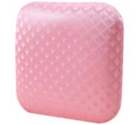 Generic Nail Art Arm Rest and Wrist Rest Pillow for Manicure, Pink Quilted Hand Cushion, Comfortable Nail Tech Accessory for Salon and Home Use, Soft Manicure Hand Support Cushion