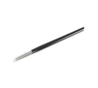 Generic Nail Art Brush Set 15 White Fine Detail Brushes 20pcs for Manicure and 5 Black Silicone Nail Painting Pens