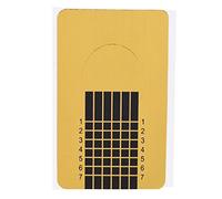 Generic Nail Art Form Gel Extension Sticker Accurate Guide for Nail Extension Suitable for Most People 50Pcs/Set Gold