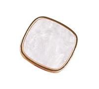 Generic Nail Art Palette Painting Nails Display Tray Marble Stone Texture Nail Polish Holder Mixing Plate Smooth Surface Suitable for Cosmetic Pigment