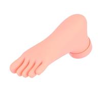 Generic Nail Art Practice Model Right Foot Soft Flexible Manicure Training Tool for Nail Art Pedicure Teaching and Mannequin Foot
