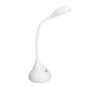 Generic Nail Curing Lamp Fast Drying Automatic Induction Gooseneck Nail Gel Dryer for Fluorescent Paint Resin Art Lithium Battery (White)