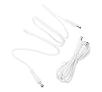 Generic Nail Drill Replacement Power Cord 2pcs 1 Meter White Plastic Metal for Manicure Machine Suitable for Nail Art and Salon Use