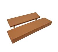 Generic Nail Foot Rest, Washable, Professional Accessory, Stable, Easy to Clean, Wear-Resistant, Support, Nail Mat, Caramel color