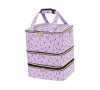 Generic Nail Polish Organizer Case Gel Nail Polish Organizer Box 3 Layer,Nail Polish Kits,PU,Travel Storage Portable Carrying Bag
