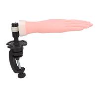 Generic Nail Practice Hands Flexible Bendable Mannequin Hand for Nail Art Training At Home, for Home and Salon Use, Washable Reusable Fake Practice Hand, ABS Silicone Material